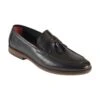 Men's Tassel Loafer Shoe Black: LC PARMA