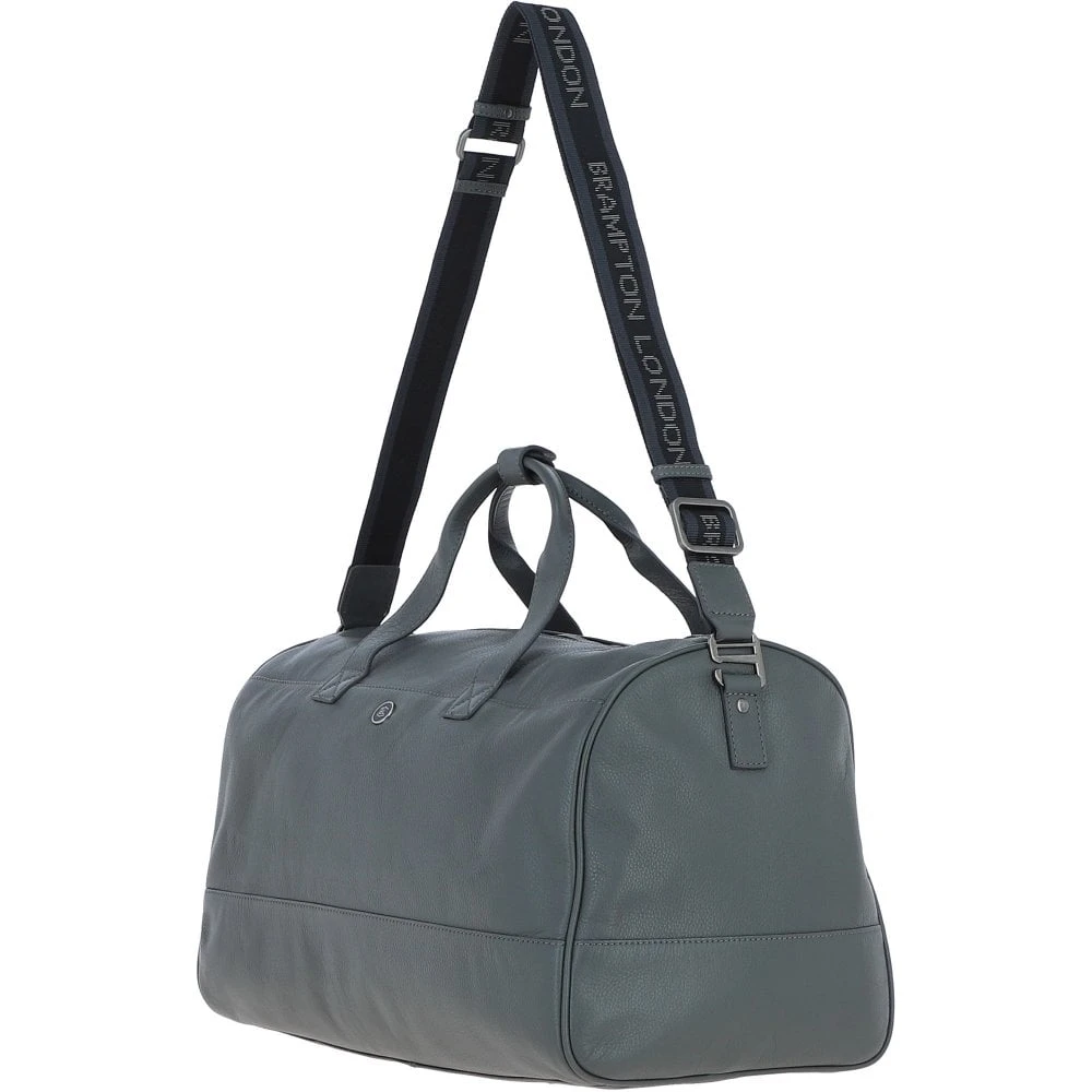 Leather Holdall Grey: 63778 - Image 2