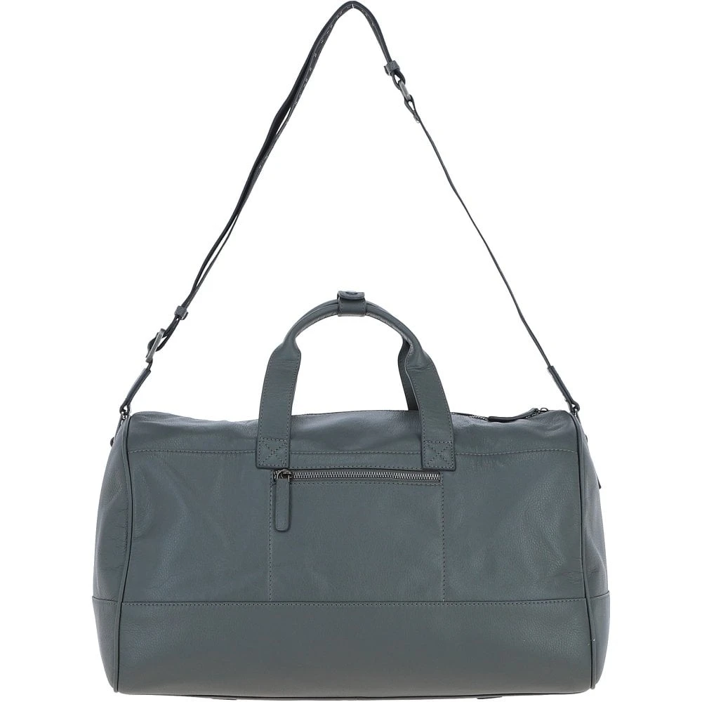 Leather Holdall Grey: 63778 - Image 3