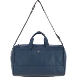 Leather Holdall Navy: 63778