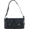 Chic And Stylish Shoulder Bag With Adjustable Strap Black: 64416