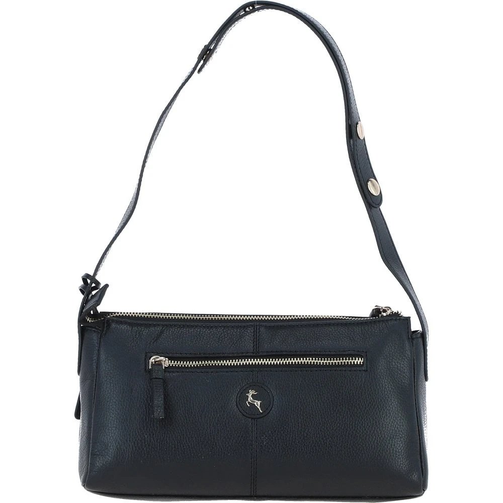 Chic And Stylish Shoulder Bag With Adjustable Strap Black: 64416 - Image 3