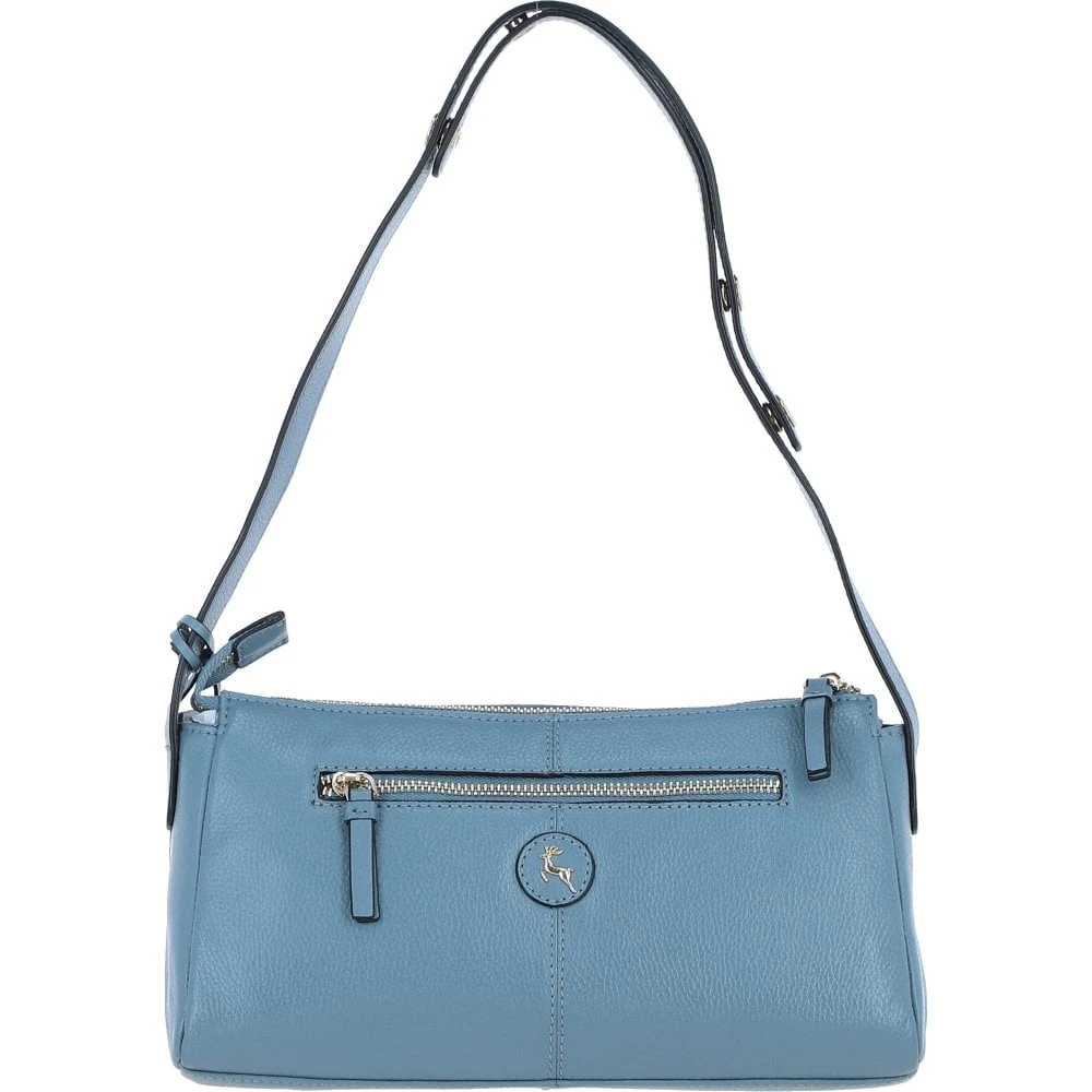 Chic And Stylish Shoulder Bag With Adjustable Strap Denim: 64416 - Image 3