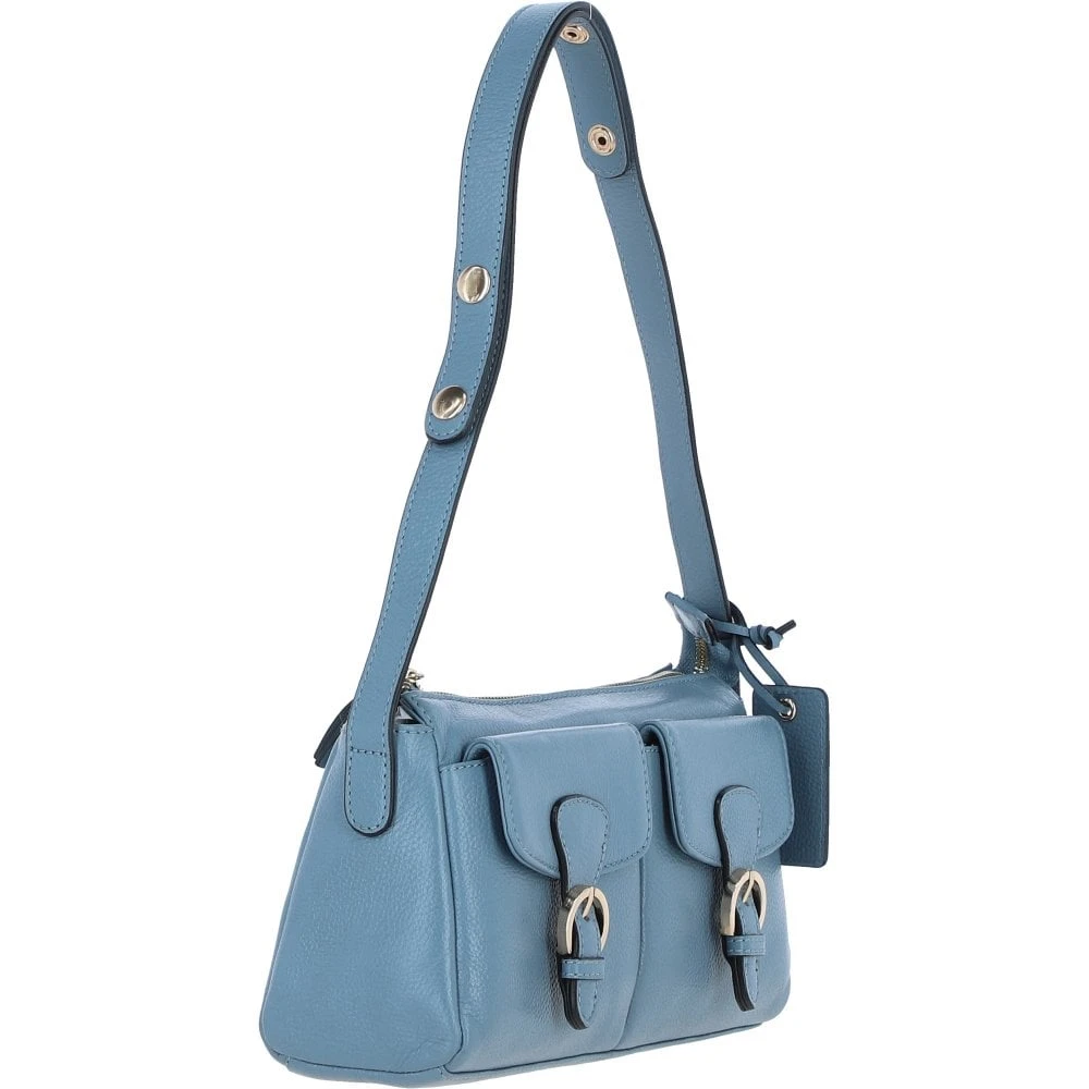 Chic And Stylish Shoulder Bag With Adjustable Strap Denim: 64416 - Image 4