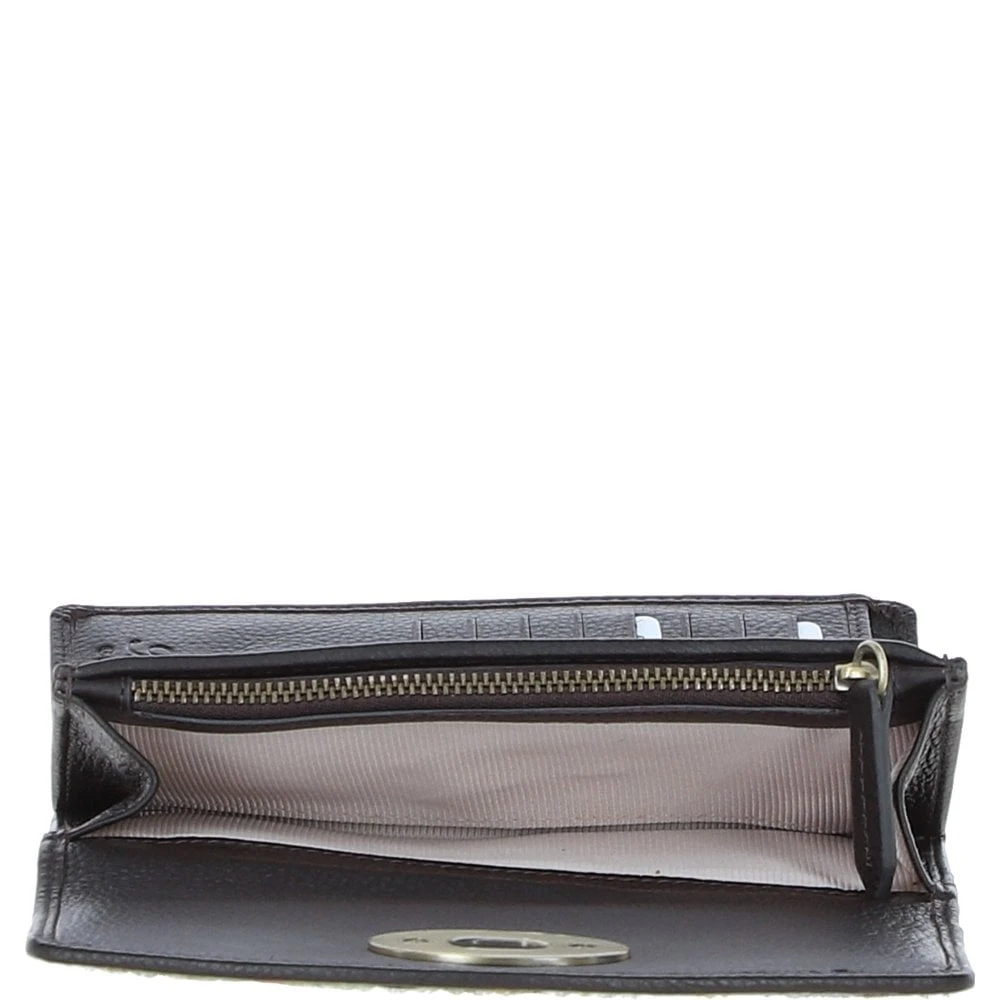 Exquisite Leather X Harris Tweed Twist-Lock Purse Brown/Mcload: TW-11-01-BM - Image 7