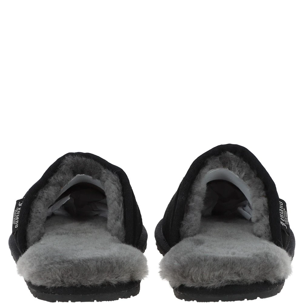 Classic Mens Slippers Black: Duke - Image 4