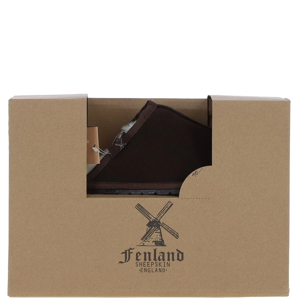 Classic Mens Slippers Brown: Duke - Image 2