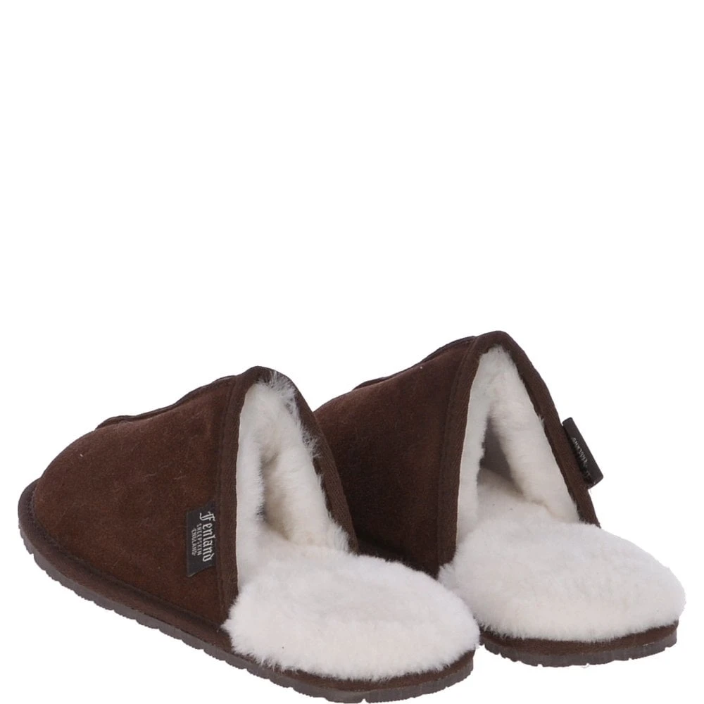 Classic Mens Slippers Brown: Duke - Image 3