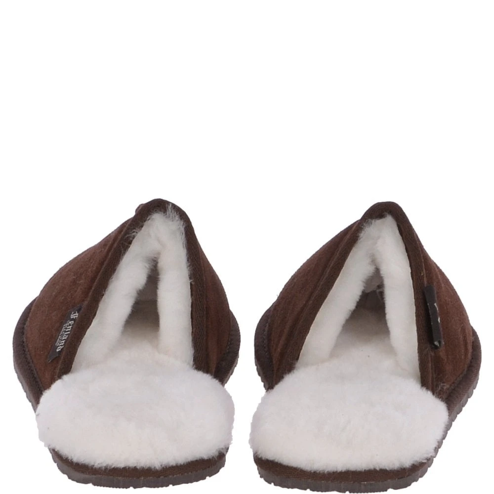 Classic Mens Slippers Brown: Duke - Image 4