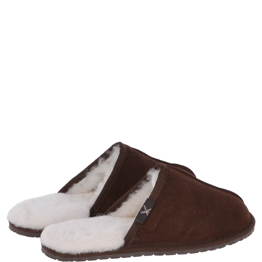 Classic Mens Slippers Brown: Duke - Image 5