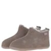 Classic Suede Sheepskin Bootie Slippers Taupe: DARWIN