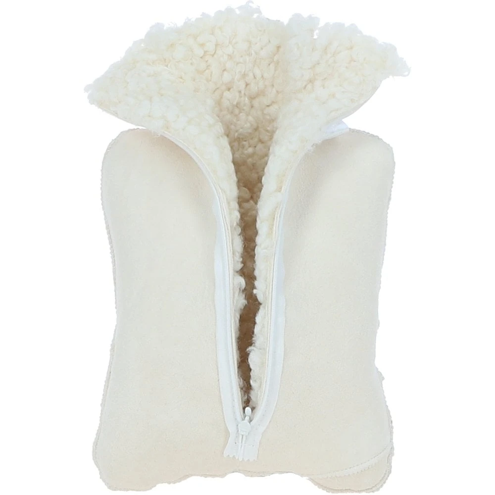 Curly Wool Hot Water Bottle Ivory - Image 2