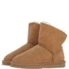 Ladies Sheepskin Boots Tan: Becca-Boots
