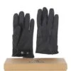 Leather Gloves Dk Brown/Blk: FEN-1009
