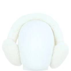 Sheepskin Winter Earmuffs Beige: FEN-209
