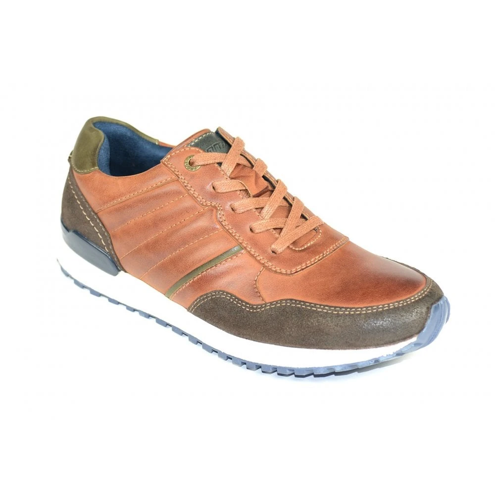 Casual Daily Men's Trainer Tan/Brown: LC OHIO