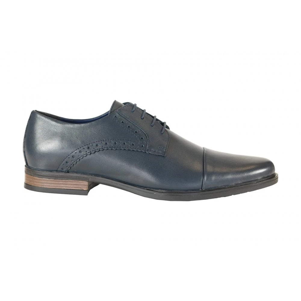 Classic Men's Derby Shoe Navy: LC MARIO - Image 2