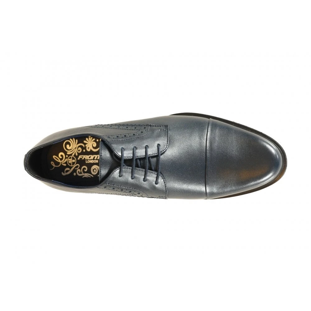 Classic Men's Derby Shoe Navy: LC MARIO - Image 3