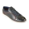 Men's Laced Trainer Shoes Navy: LC GINO
