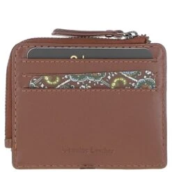 Leather Card Holder Tan: GB-805