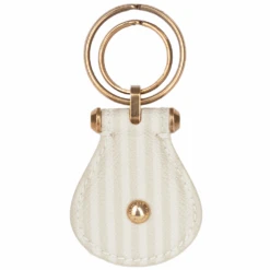 The Bridge Italian Leather Key Ring White : 092191 51 10 NH