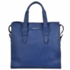 The Bridge Italian Leather Large Work Bag French Blue/ruthenium : 60016 85 4Y NH