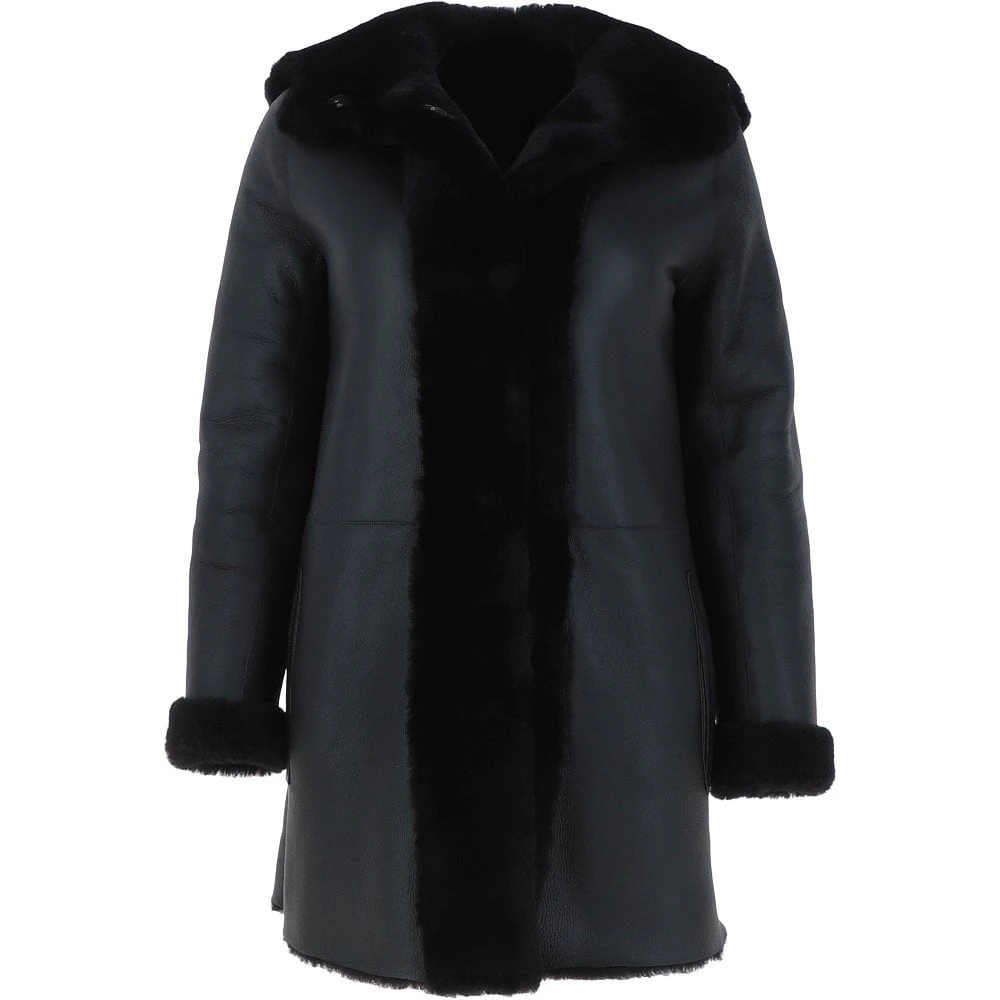 Ladies Luxury Toscana Sheepskin Coat: Gatina