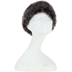 Ladies Vintage Curly Luxury Sheepskin Hat Brown/Brissa: LVCSH