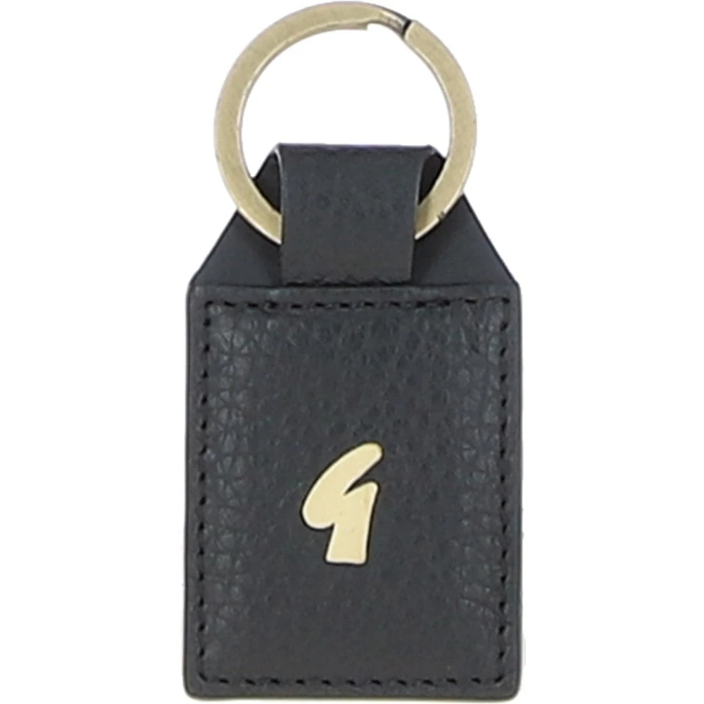 Leather Card Holder & Key Ring Gift Set Black: GB-303-GS - Image 2