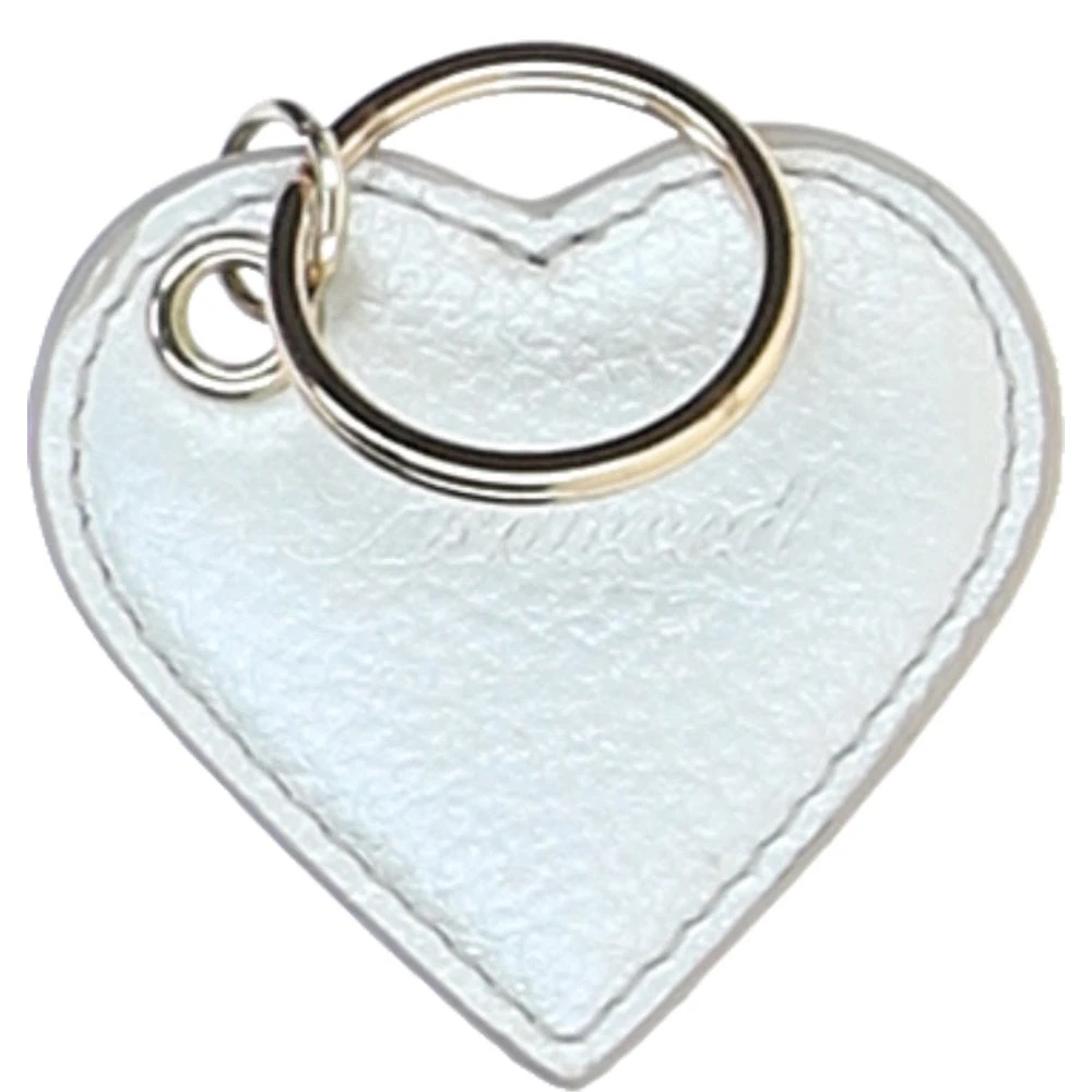 Leather Card Holder & Key Ring Gift Set Silver :slg-31342 - Image 5