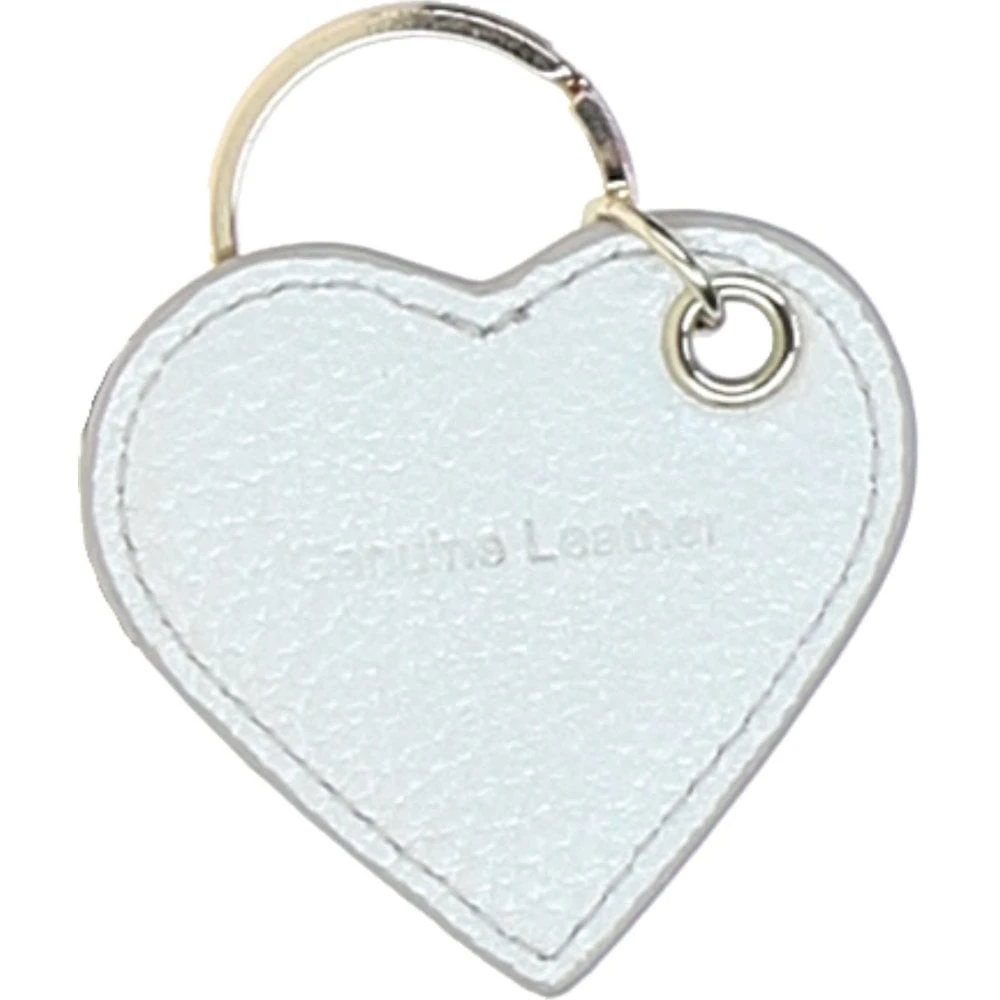 Leather Card Holder & Key Ring Gift Set Silver :slg-31342 - Image 6