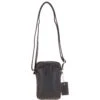 Leather Crossbody Smartphone Bag Brown: K-41