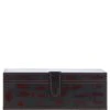 Leather Decorative Home Accessories Box Black/red: AGC-45