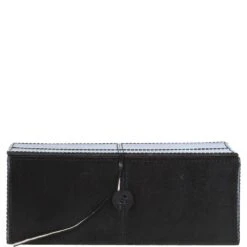 Leather Decorative Home Accessories Box Dk Brown: AGC-76