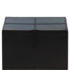 Leather Decorative Home Accessories Box Dk Brown: AGC-78