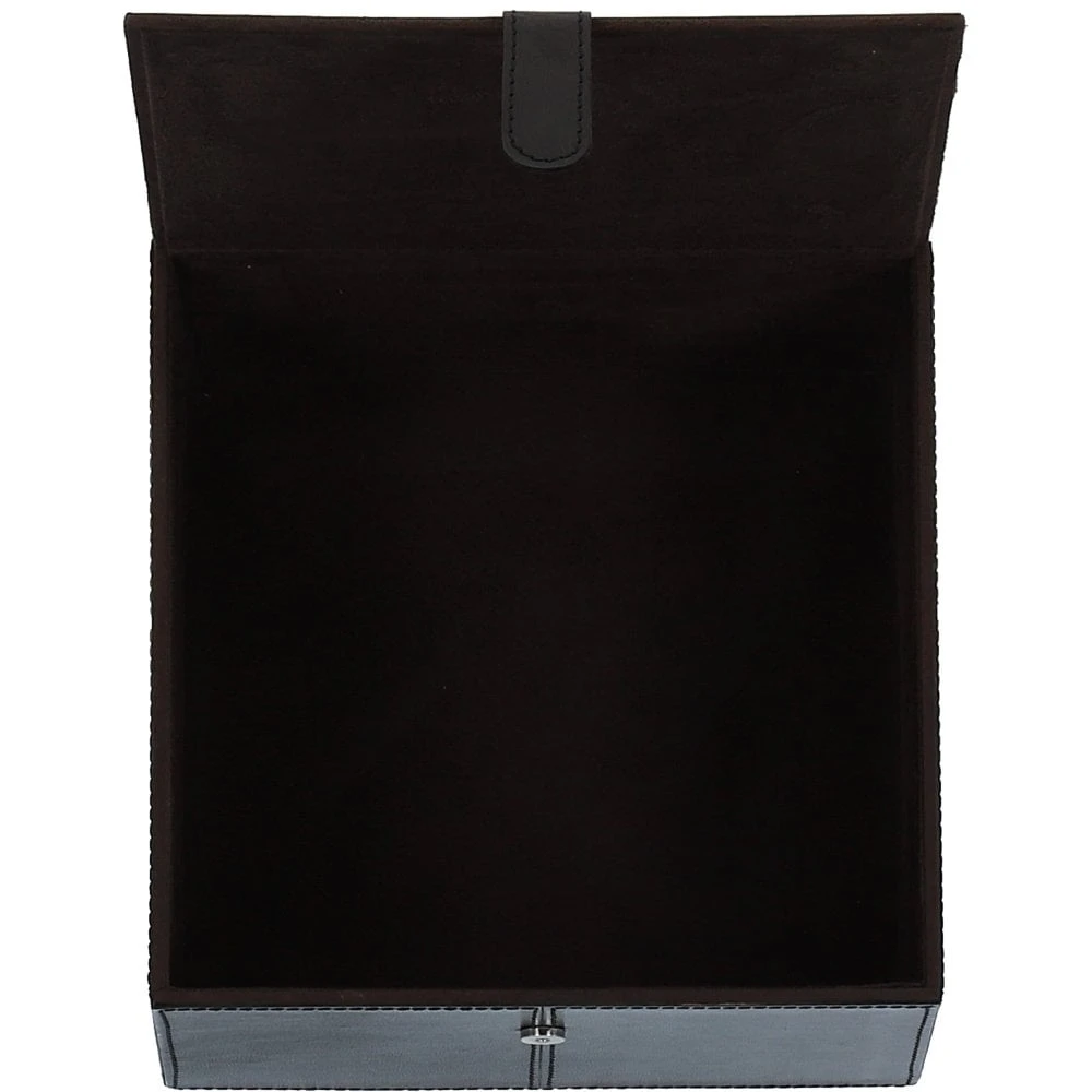 Leather Decorative Home Accessories Box Dk Brown: AGC-78 - Image 2