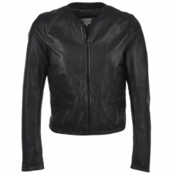 Leather Jacket Black : Alisa
