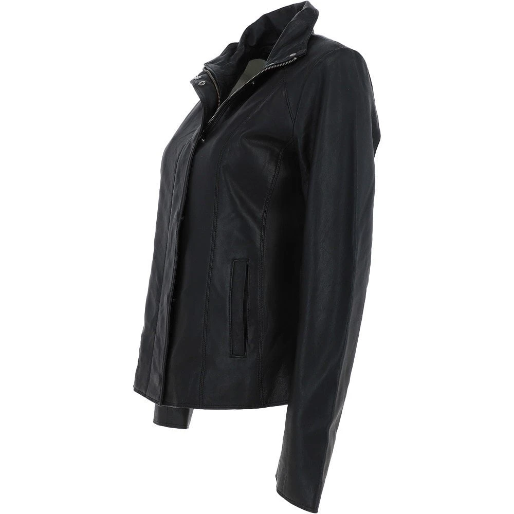 Leather Jacket Black/ani : Juliet - Image 2