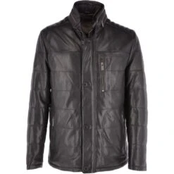 Leather Jacket Black : Ben