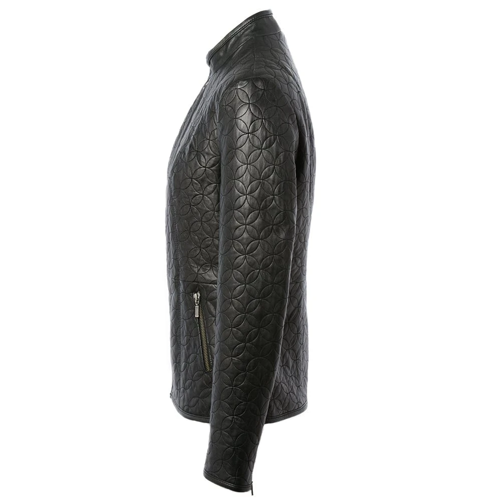 Leather Jacket Black/ddy : Agnus - Image 2