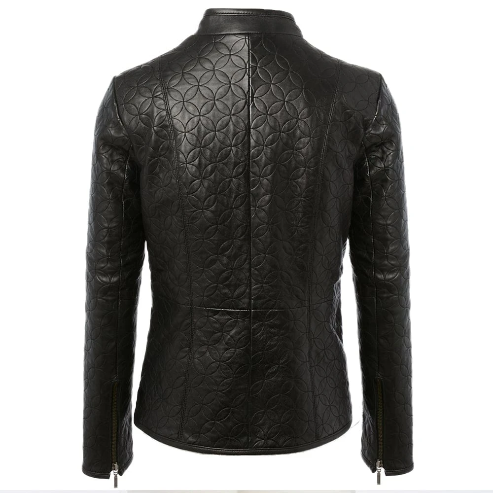 Leather Jacket Black/ddy : Agnus - Image 3