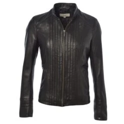 Leather Jacket Black/ddy : Infinity