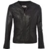 Leather Jacket Black/ddy : Liona