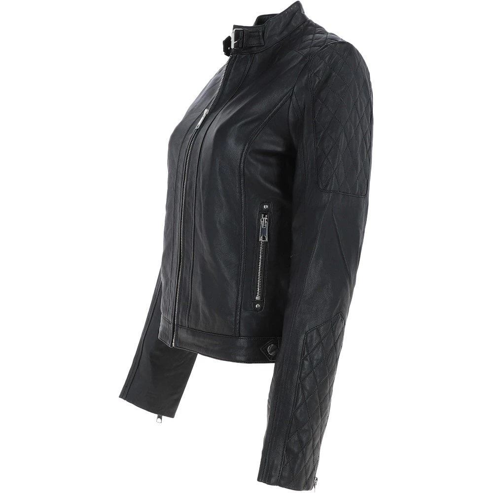 Leather Jacket Black : Kore - Image 2