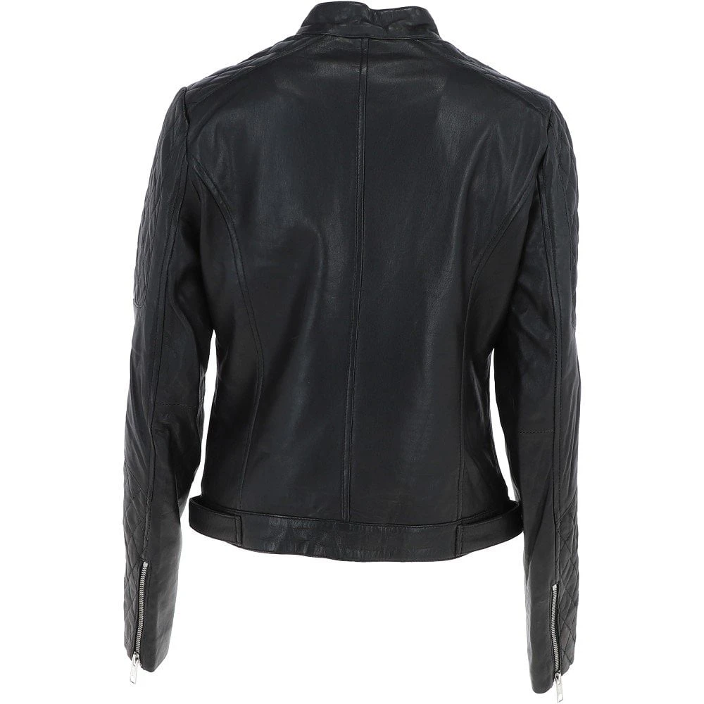 Leather Jacket Black : Kore - Image 3