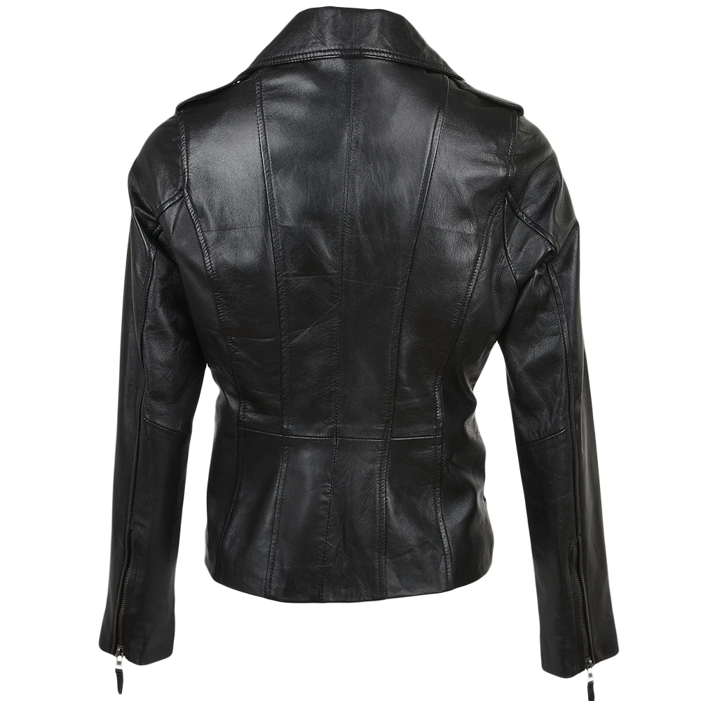 Leather Jacket Black : Ruby - Image 3