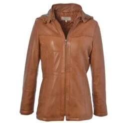 Leather Jacket Cognac/ddy : Molly