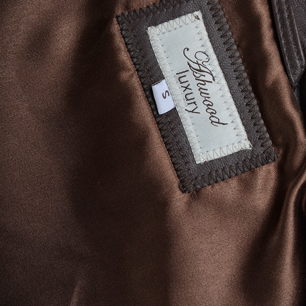 Leather Jacket Mid Brown/nap : Ferdinand - Image 6