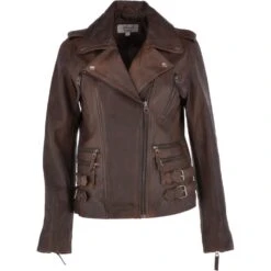 Leather Jacket Timber : Ruby