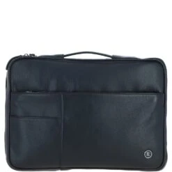 Leather Organizer With Laptop Compartment Black: 64546